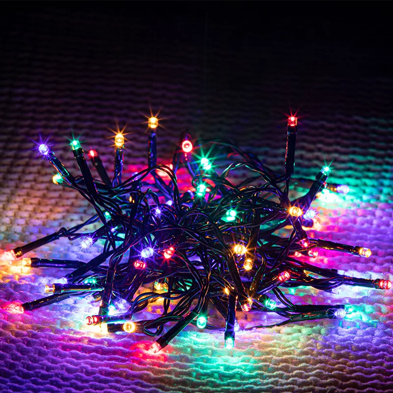 K�lt�ri toldhat� LED f�nyf�z�r, Multi, 1000 cm, 100 LED